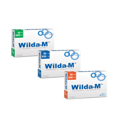 Vildagliptin + Metformin HCL